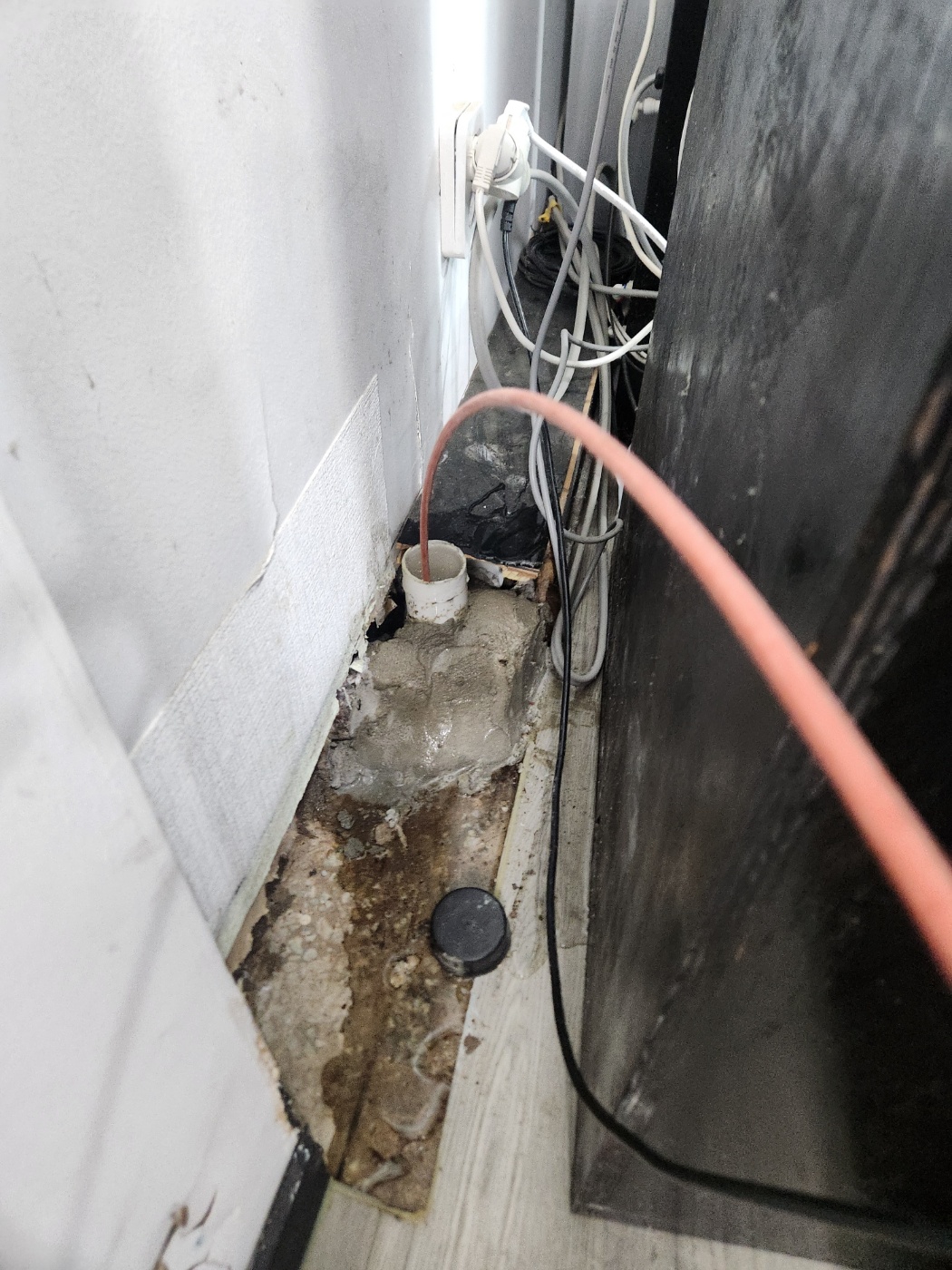 식당 배관 수리공사